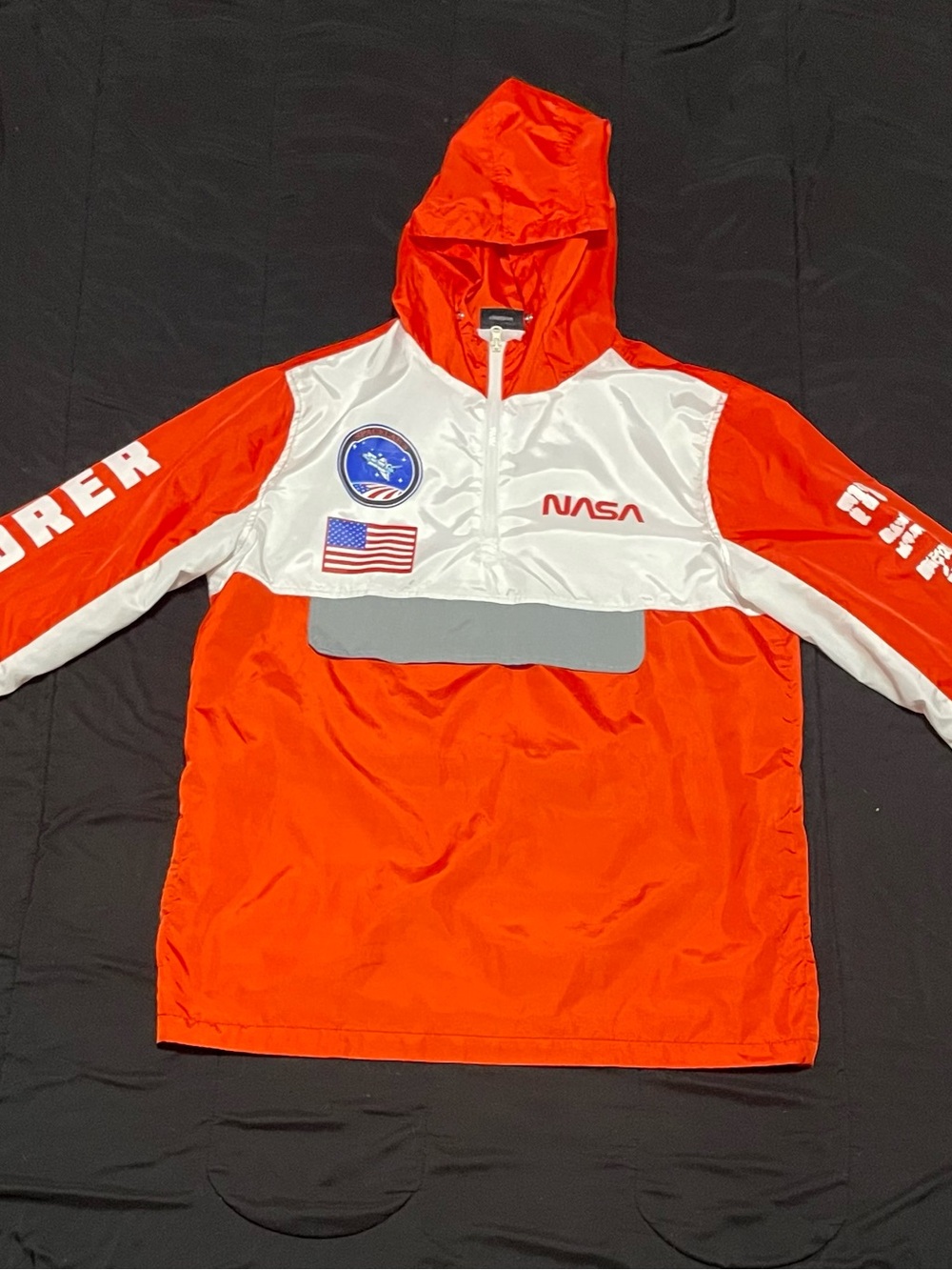 Chemistry Mens NASA Windbreaker Jacket Size XL Space Exploration Astronaut